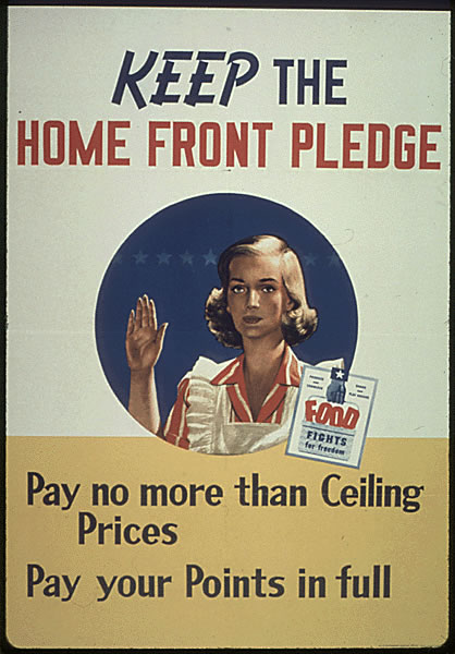Rationing_Keep the Home Front Pledge